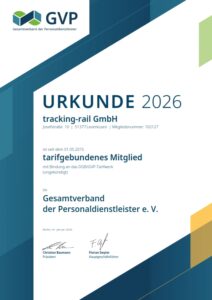 GVP - Urkunde 2025