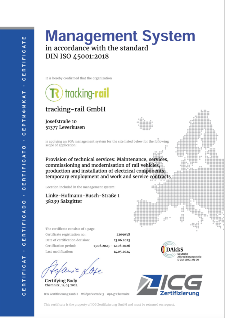 DIN ISO 45001:2018 EN